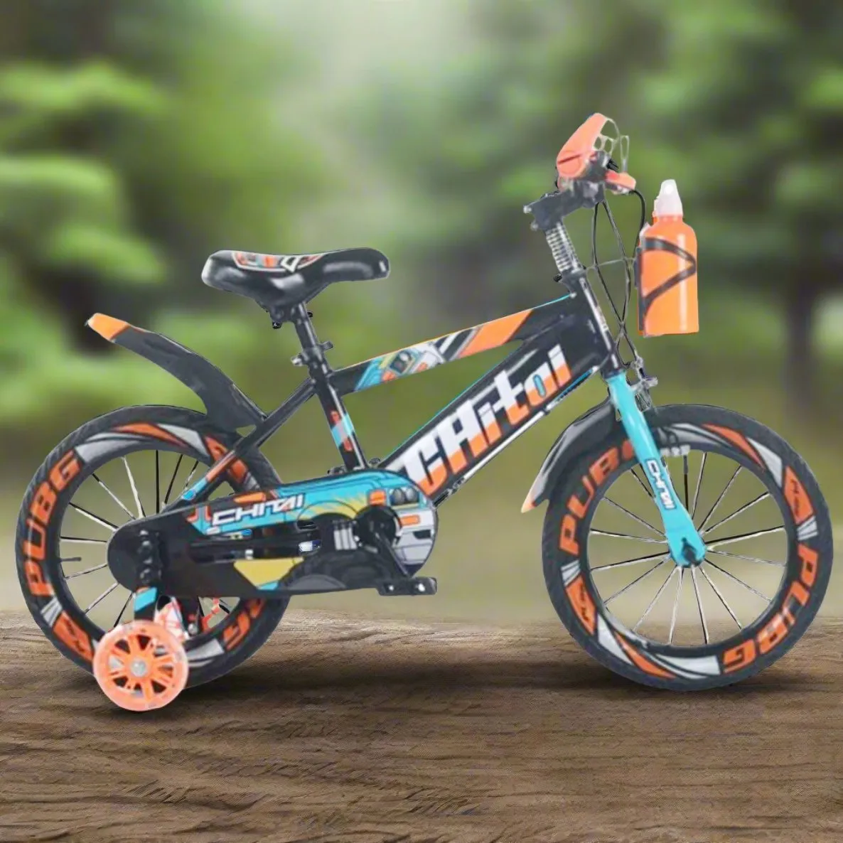 16" Mountain Bicycle with Training Wheels | 2 Wheelers