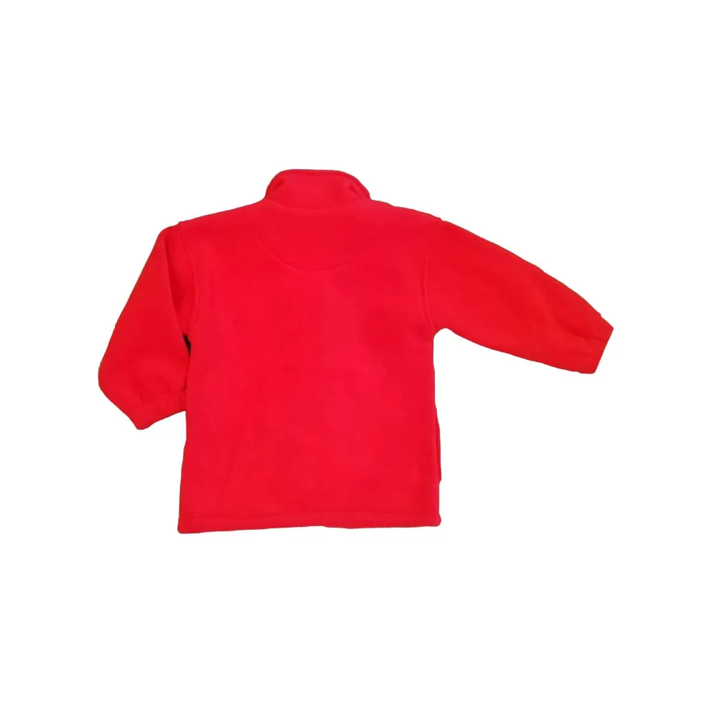 5531 ACG Sunderland Pre School Uniform - Red Zip Polar Fleece