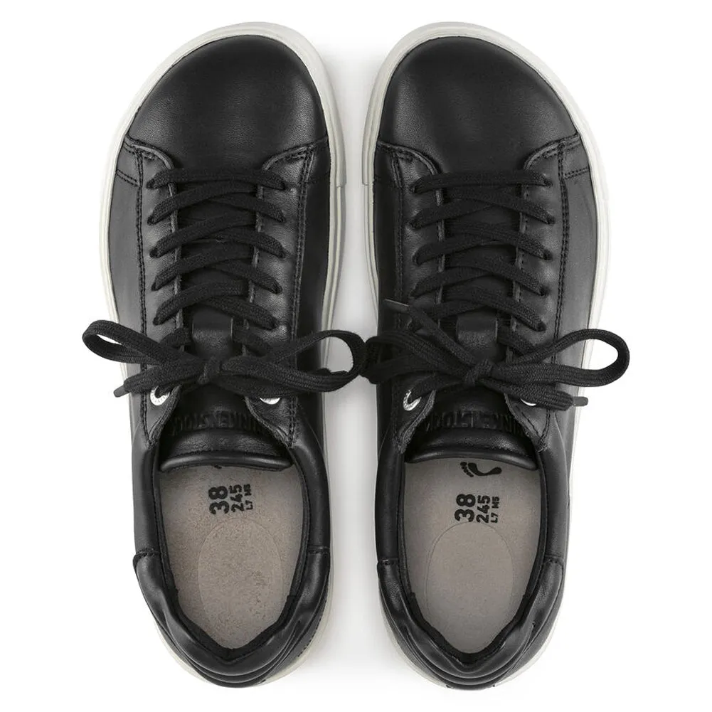Bend in Black Leather Regular Width by Birkenstock