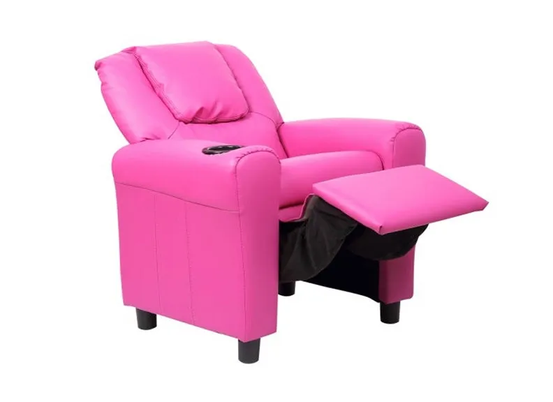 Child's Recliner Chair W/Cup Holder