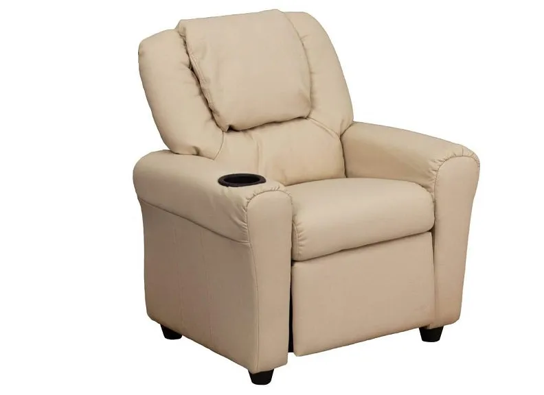 Child's Recliner Chair W/Cup Holder