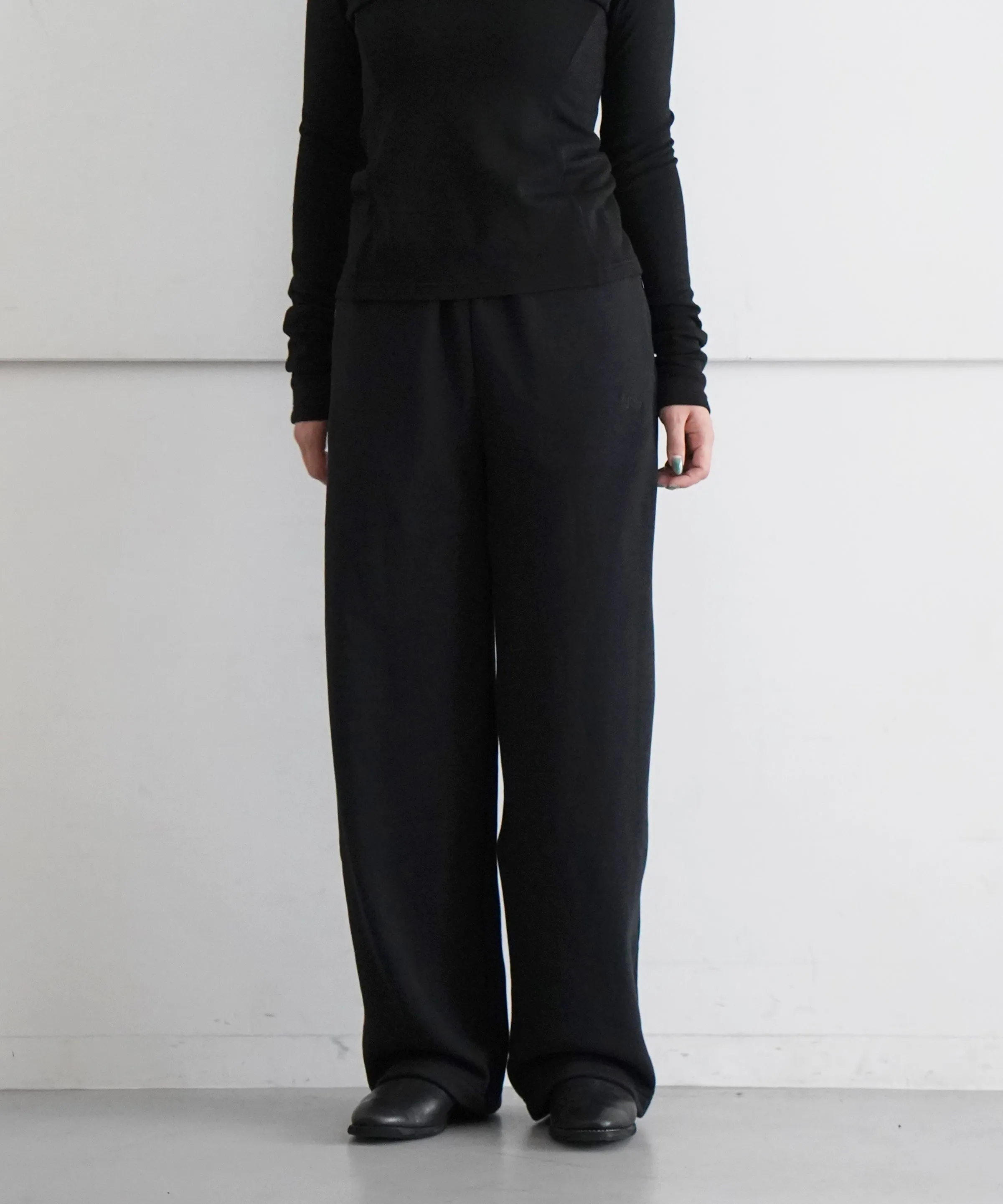 FAX COPY EXPRESS Ultra Soft Casual swatpants "BLACK"