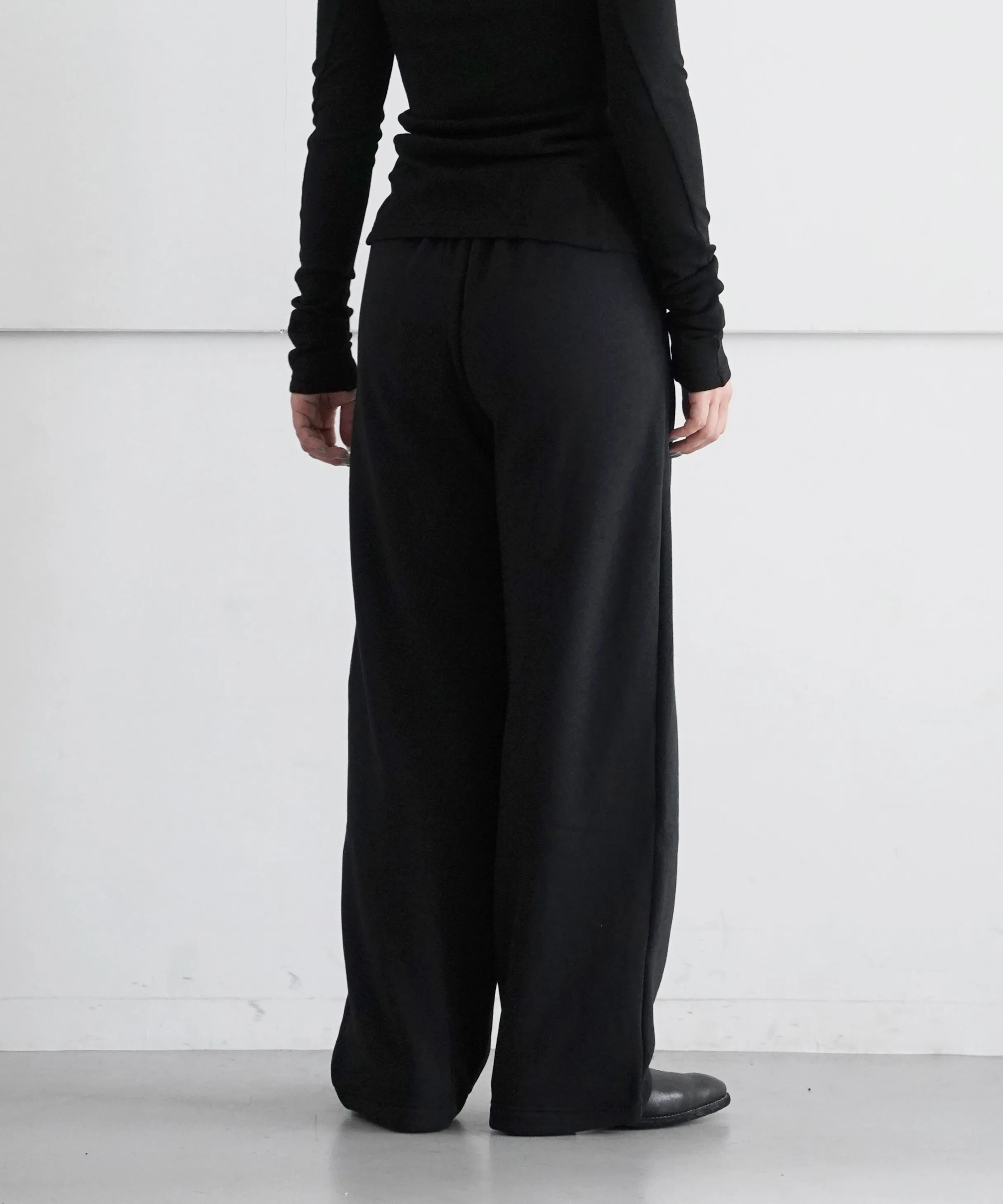 FAX COPY EXPRESS Ultra Soft Casual swatpants "BLACK"