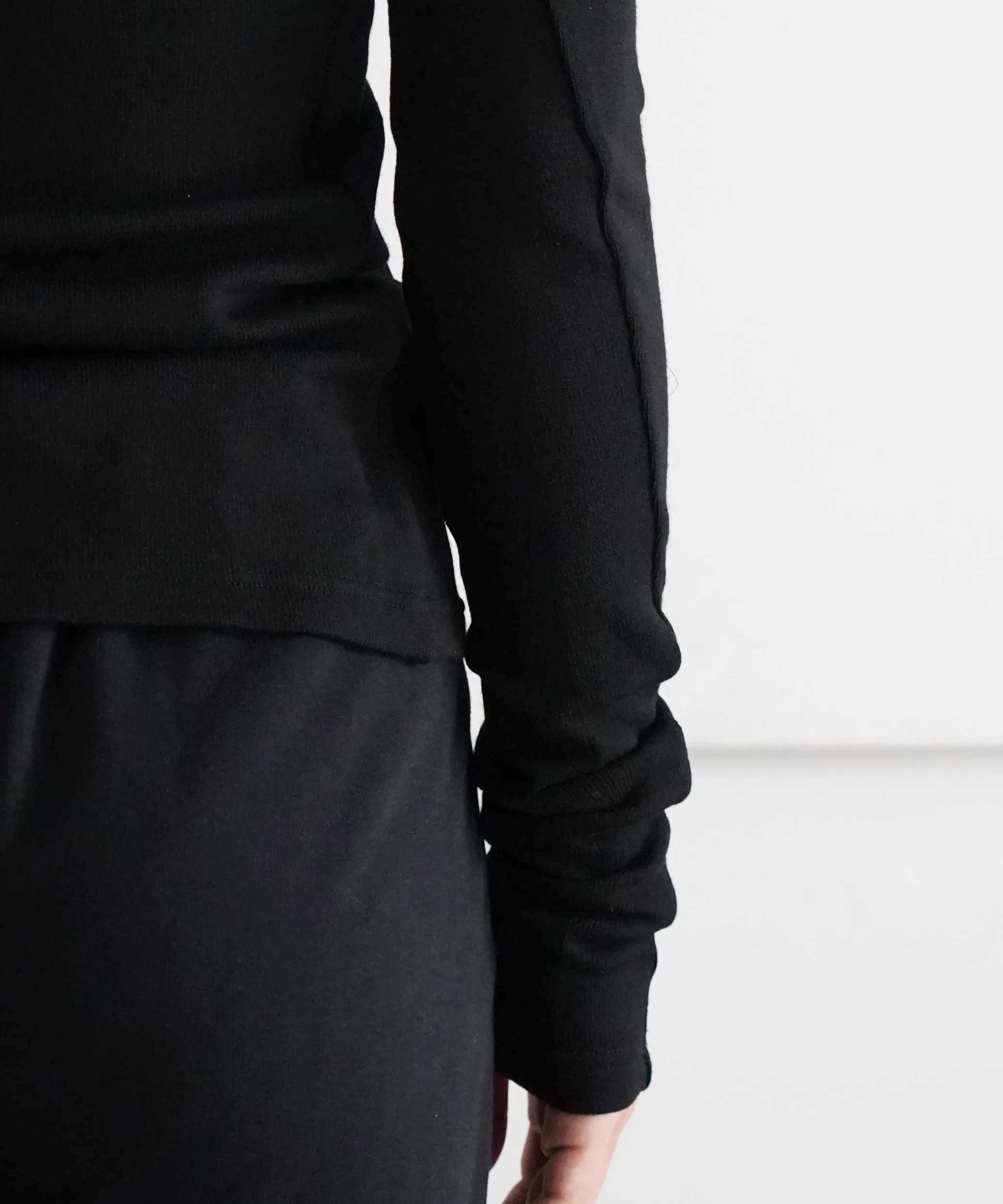 FAX COPY EXPRESS Ultra Soft Casual swatpants "BLACK"