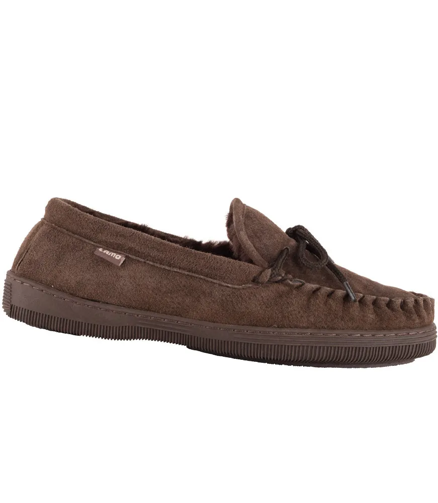 Men's Moc in Chocolate by Lamo