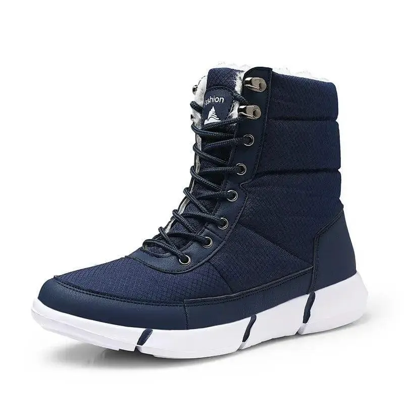New High-top Plus Velvet Padded Snow Boots Women