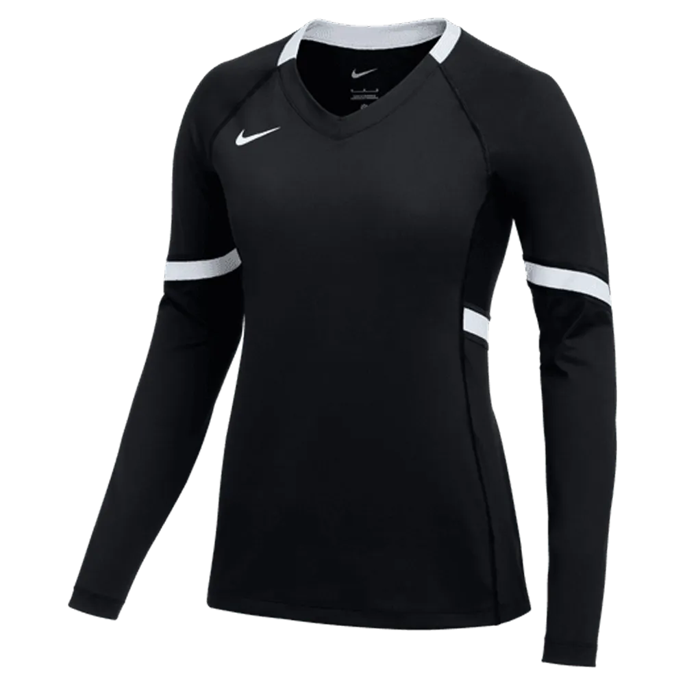 Nike Girl's Stock Elite LS Jersey (Standard Fit )