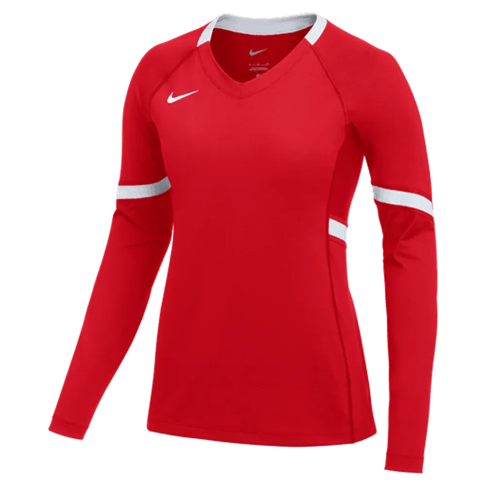Nike Girl's Stock Elite LS Jersey (Standard Fit )