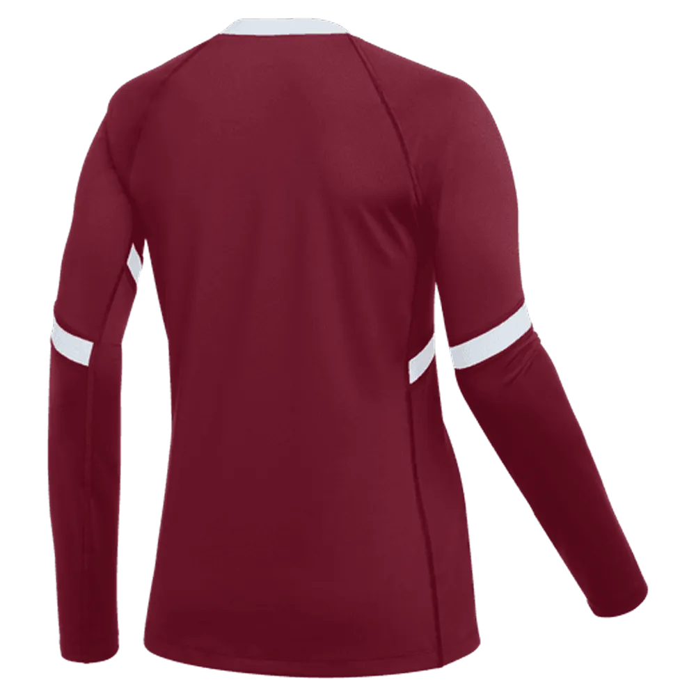 Nike Girl's Stock Elite LS Jersey (Standard Fit )