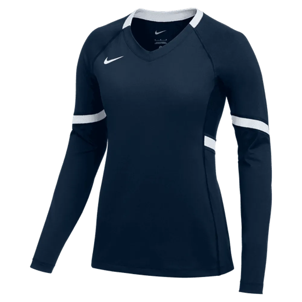 Nike Girl's Stock Elite LS Jersey (Standard Fit )