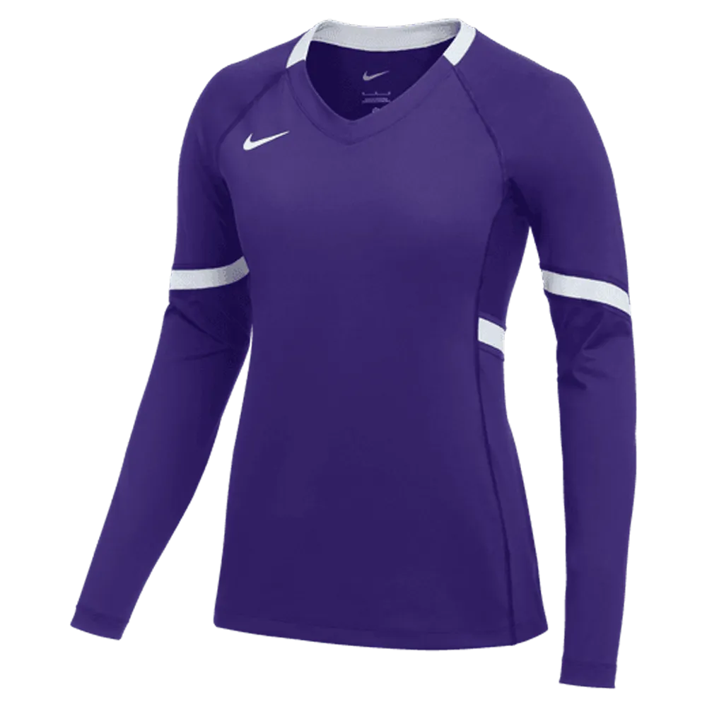 Nike Girl's Stock Elite LS Jersey (Standard Fit )