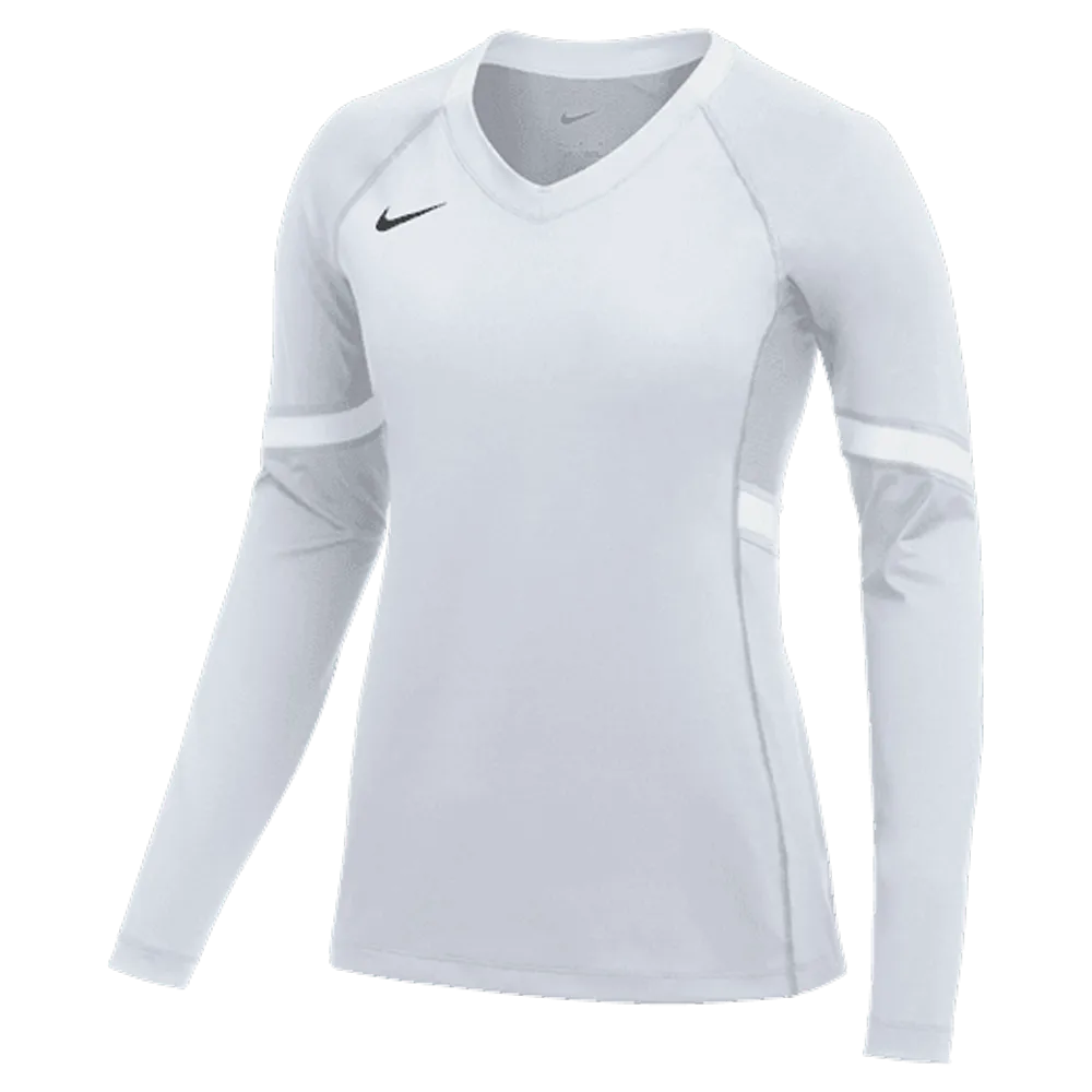 Nike Girl's Stock Elite LS Jersey (Standard Fit )