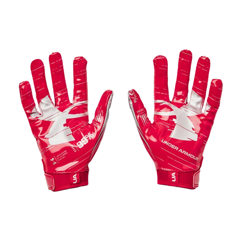 UA Youth F8 Football Gloves