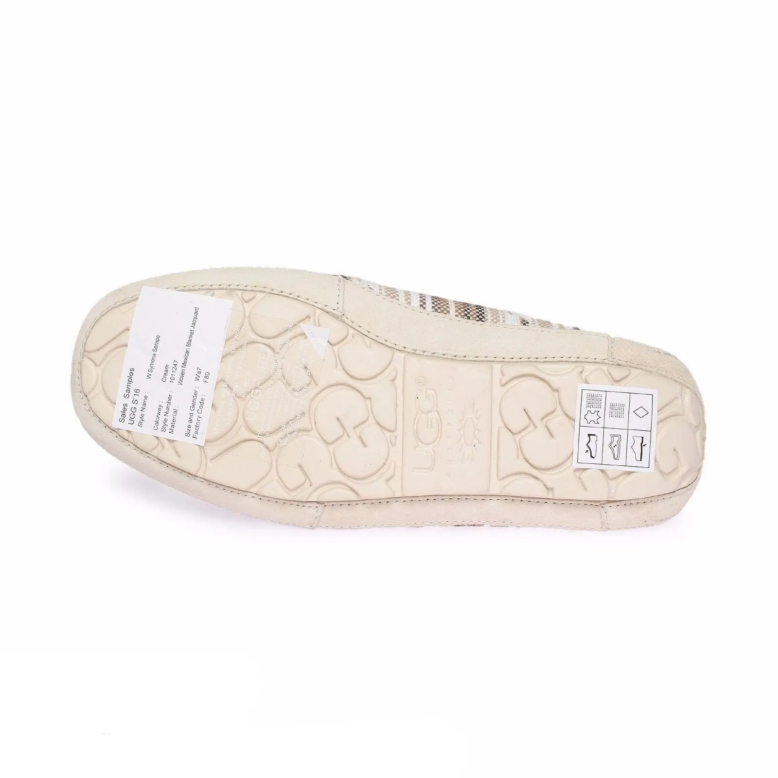 UGG Symona Serape Cream Slippers